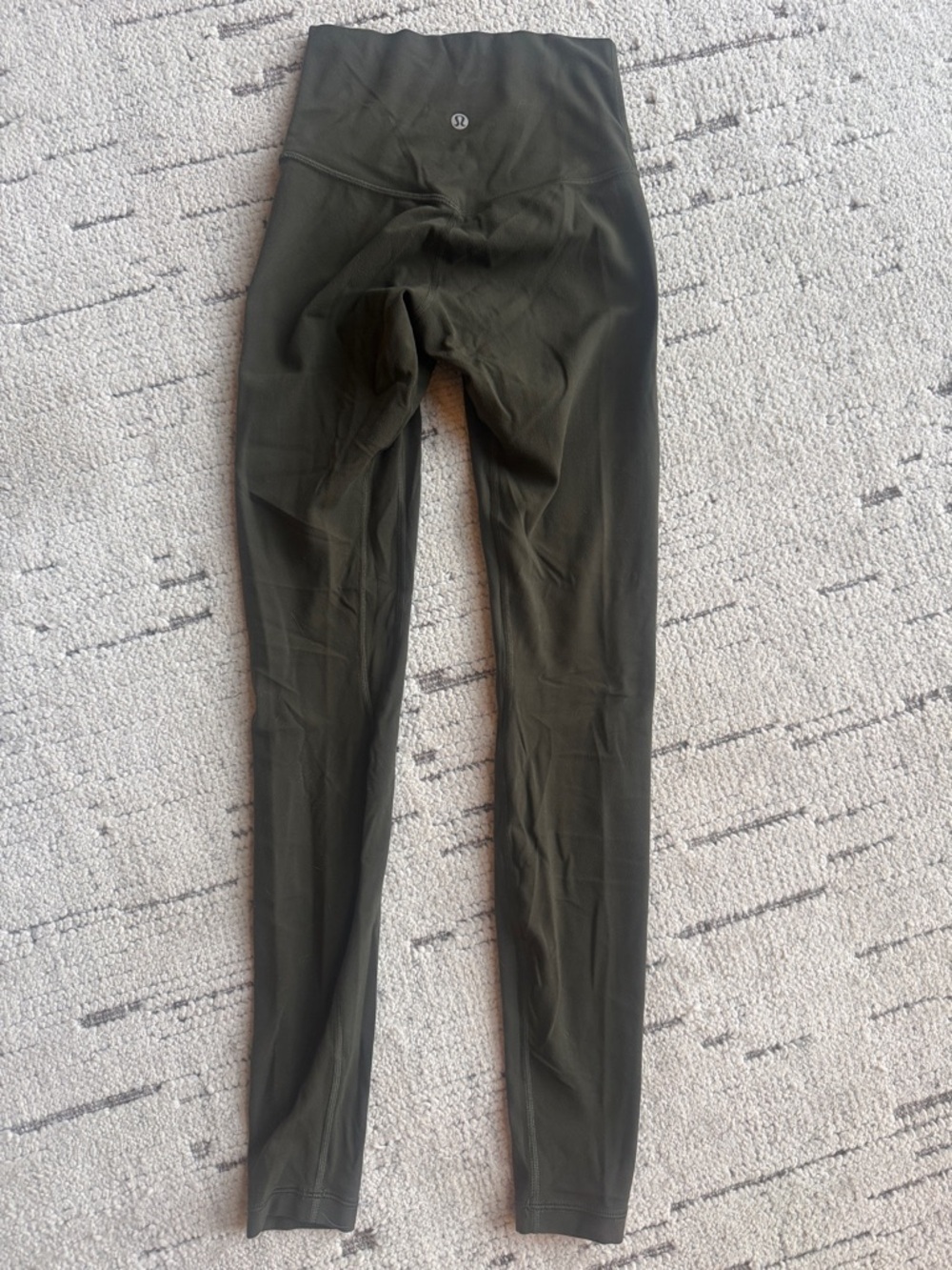 lululemon athletica Olive Green High-Rise Leggings
